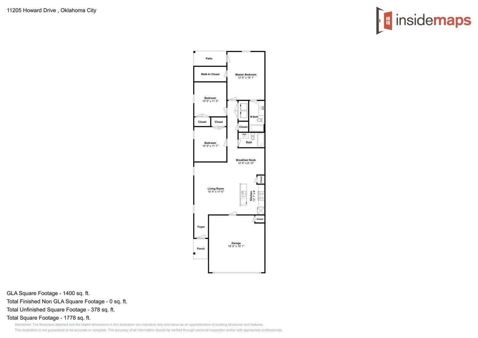 Oklahoma City House: 11201 Burnham Avenue