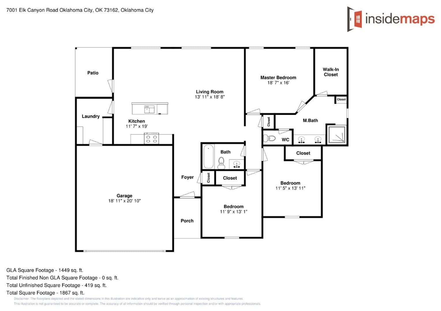 Oklahoma City House: 7001 Elk Canyon Road