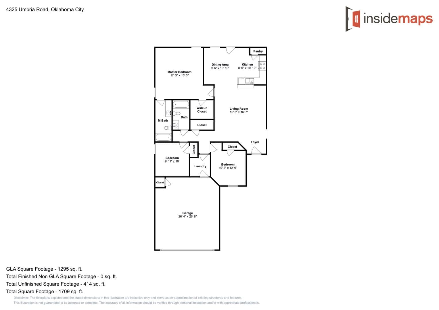 Oklahoma City House: 4325 Umbria Road