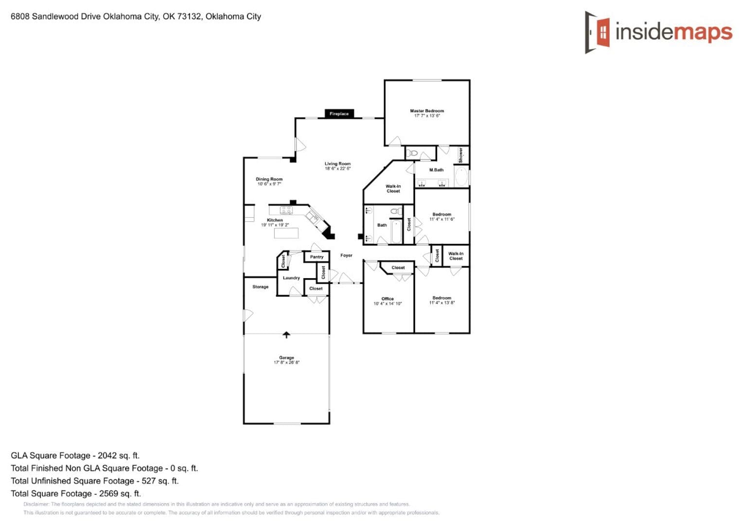 Oklahoma City House: 6808 Sandlewood Drive