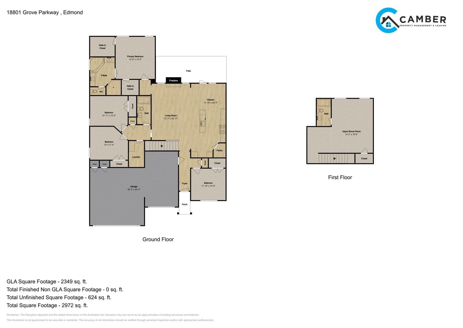 Edmond House: 18801 Grove Parkway