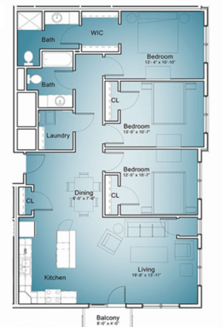 Mankato Apartment: 1050 Marsh Street