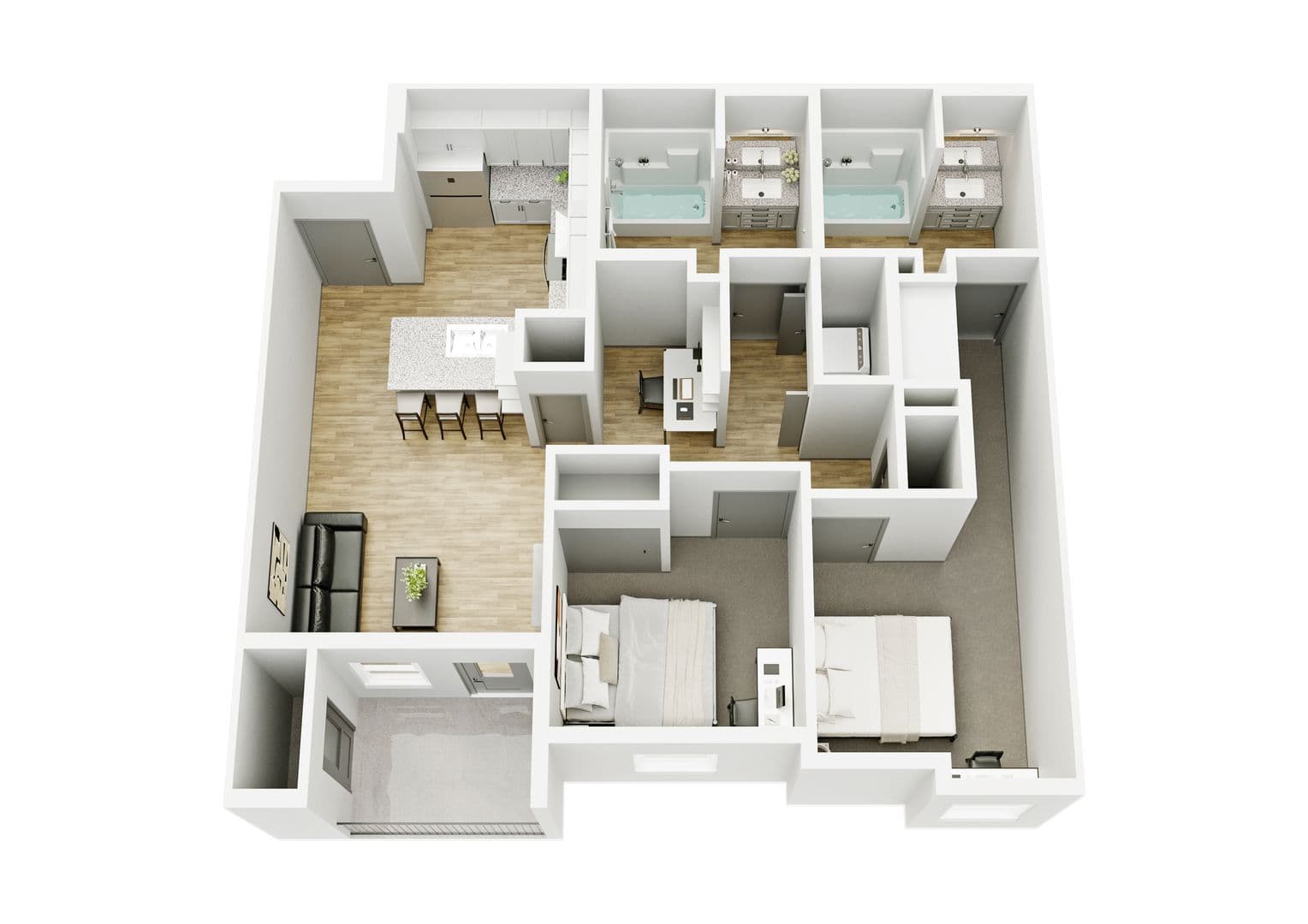 Champaign Apartment: 502 Kenwood Rd - 502K