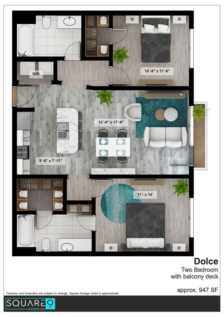 Denton Apartment: 315 S. Locust St,