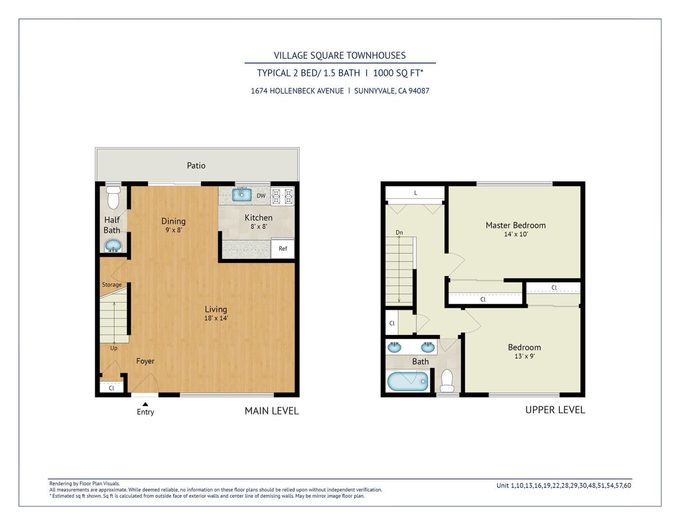 Sunnyvale Apartment: 1674 Hollenbeck Avenue