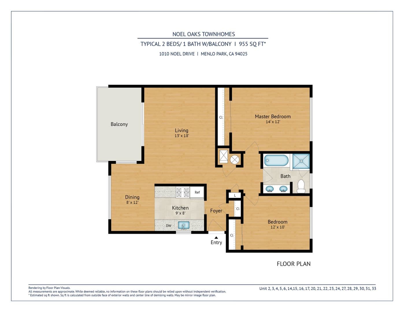 Menlo Park Apartment: 1010 Noel Drive