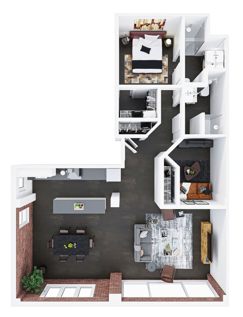 Tulsa Apartment: 310 E. 1st St