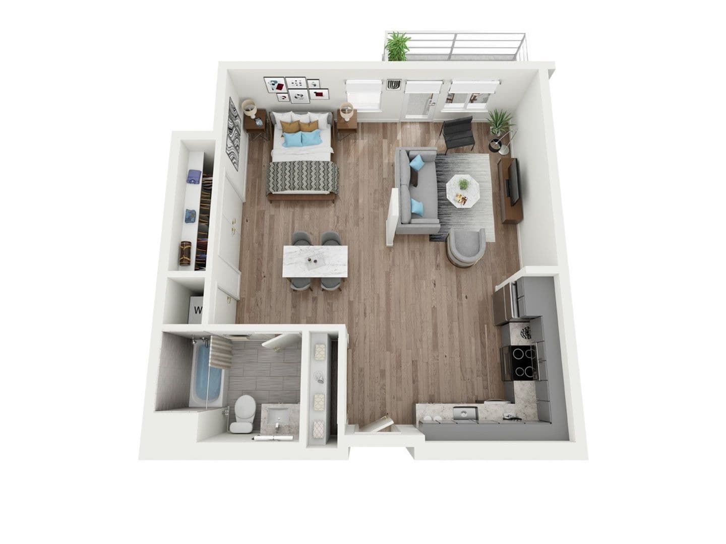 Los Angeles Apartment: 685 S. Catalina St.