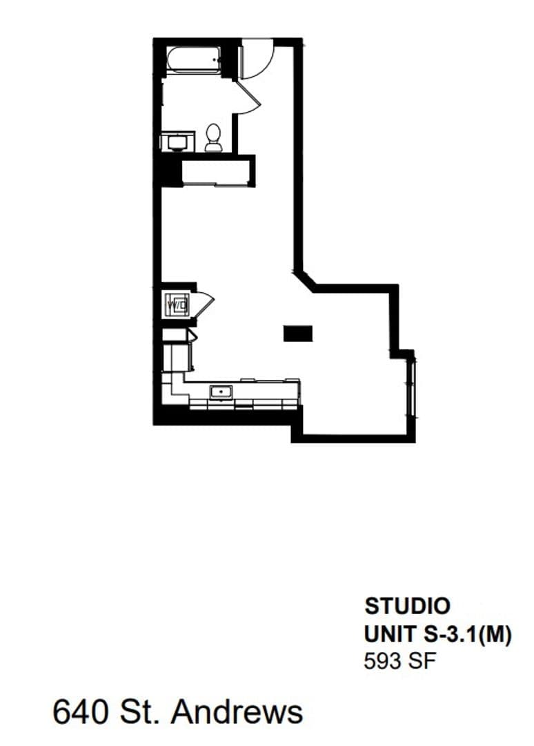 Los Angeles Apartment: 640 St. Andrews Place