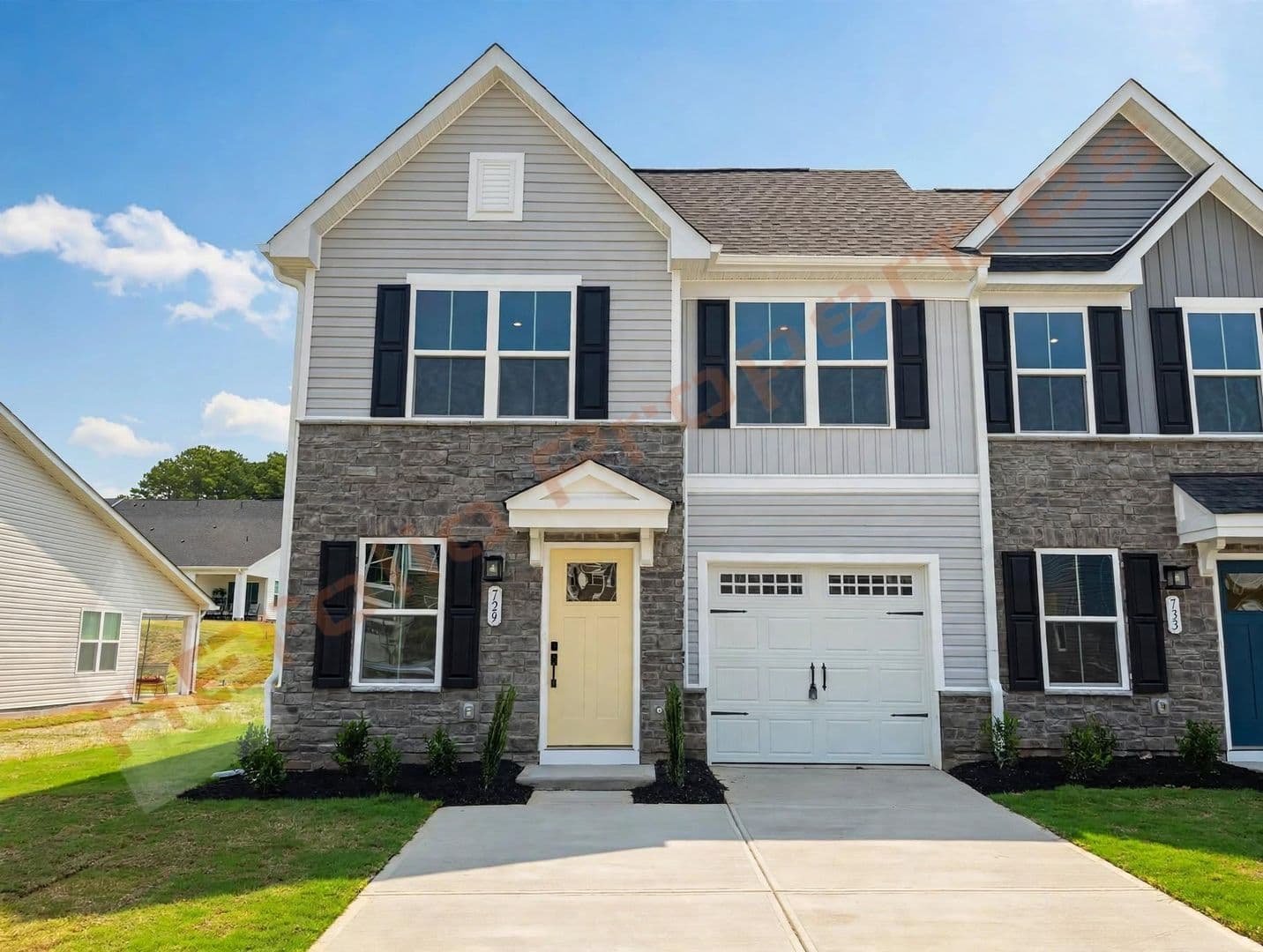 Raleigh Townhome: 729 Haystack View Road