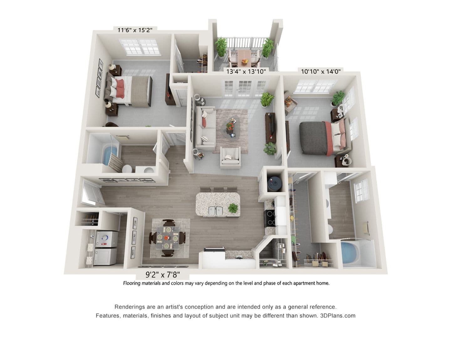 Harrisonburg Apartment: 2015 Reserve Circle