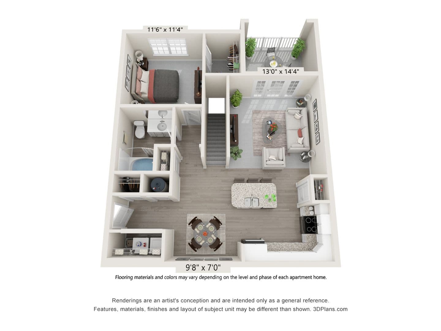 Harrisonburg Apartment: 2015 Reserve Circle