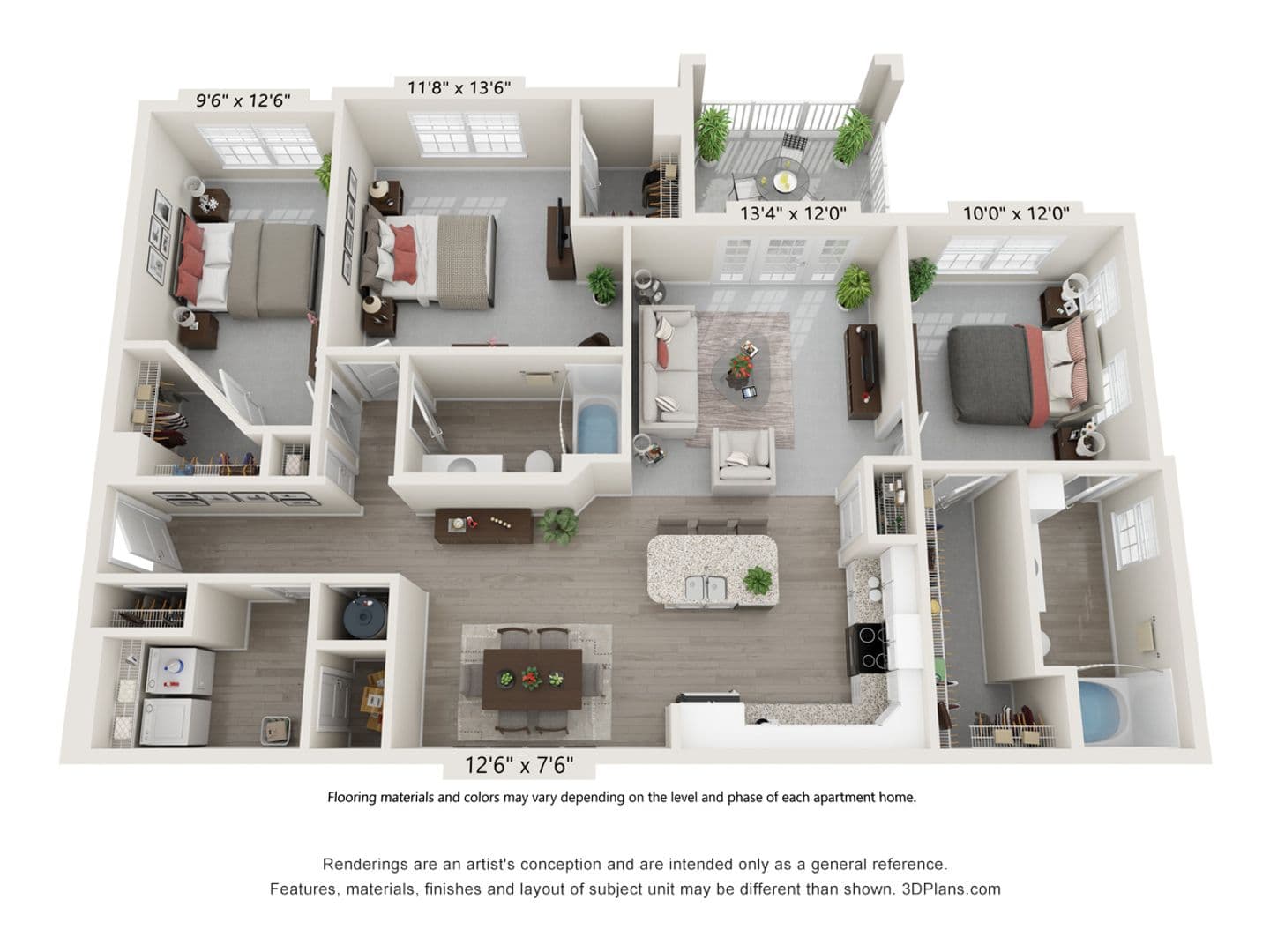 Harrisonburg Apartment: 2015 Reserve Circle