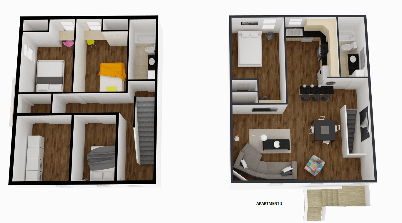 Colo. Springs Apartment: 1019 N. Weber Street