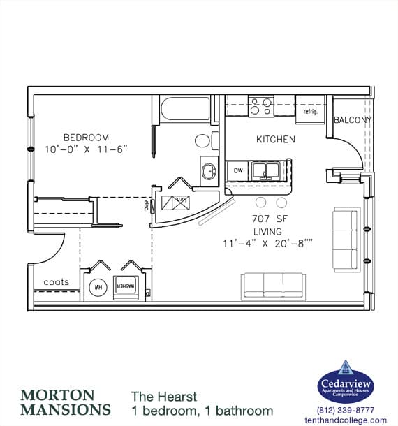 Bloomington Apartment: 532 North Morton Street