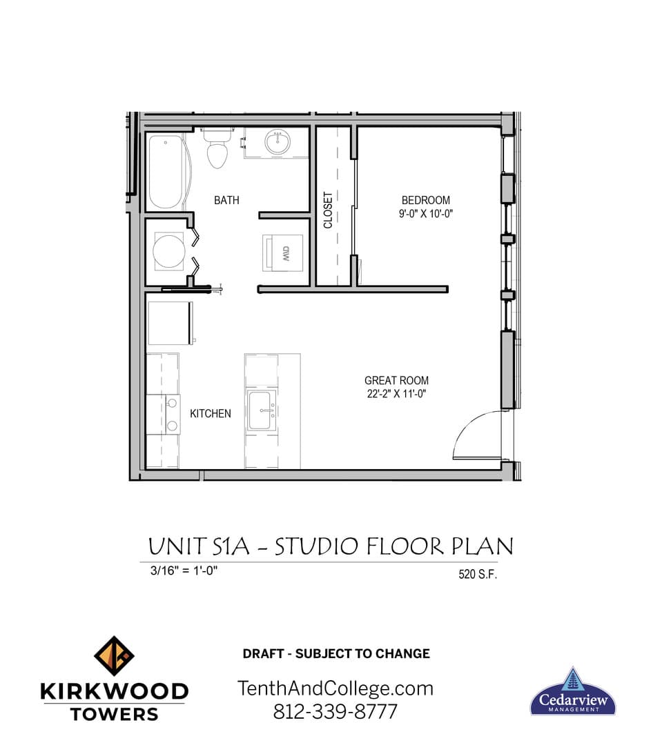 Bloomington Apartment: 221 E. Kirkwood Ave.