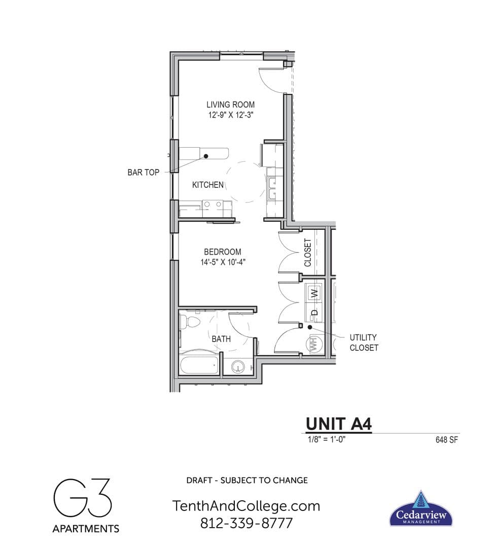 Bloomington Apartment: 318 E Third Street