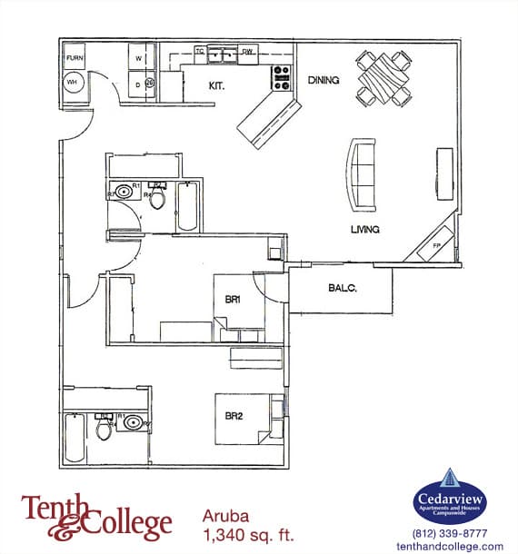 Bloomington Apartment: 601 N. College Ave.