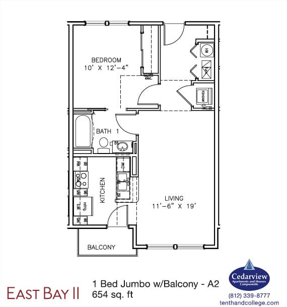 Bloomington Apartment: 2549 Eastgate Lane