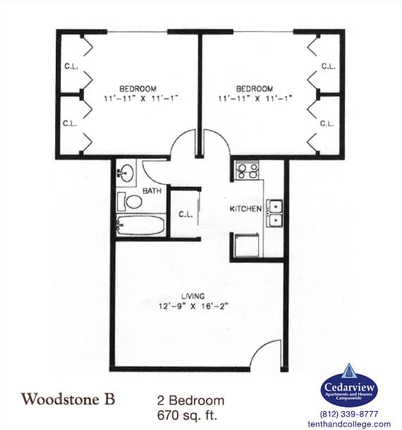Bloomington Apartment: 515 E. 11th Street