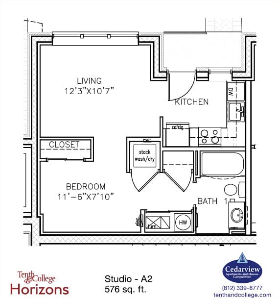 Bloomington Apartment: 630 N. Morton Street