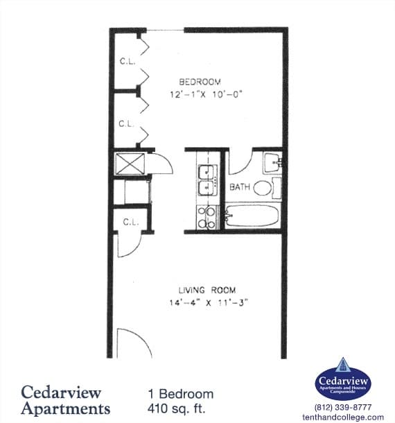 Bloomington Apartment: 509 E. 10th Street