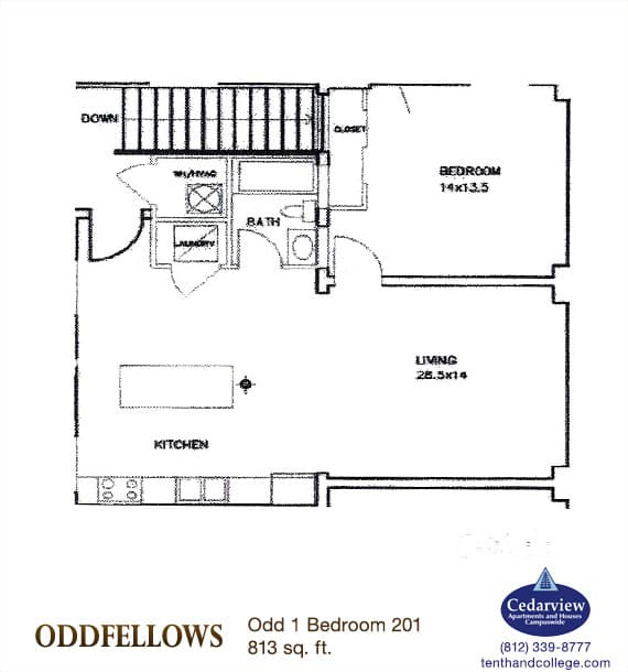 Bloomington Apartment: 106 E. Kirkwood Ave.