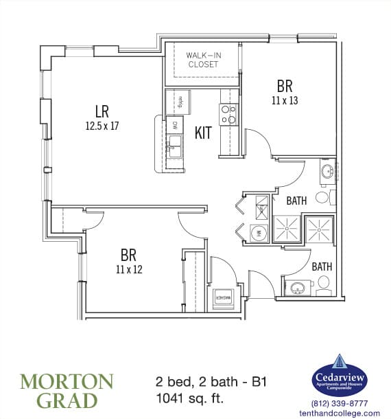 Bloomington Apartment: 640 N. Morton Street