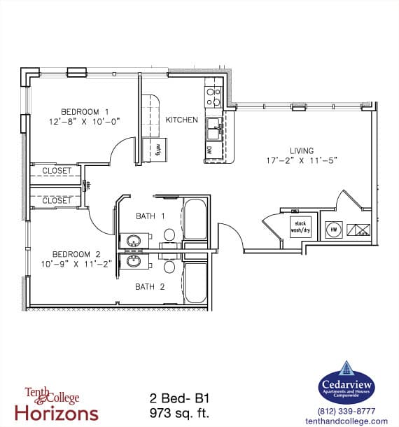 Bloomington Apartment: 630 N. Morton Street