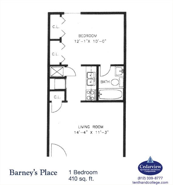 Bloomington Apartment: 612 N. Grant Street