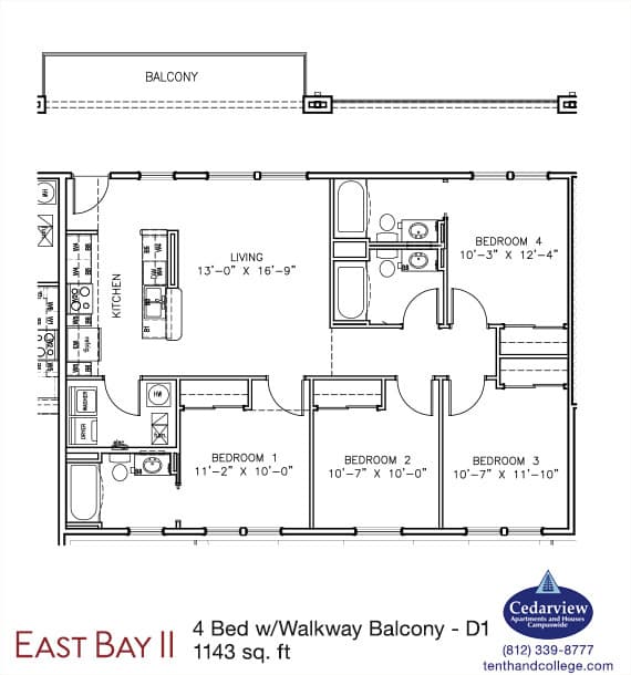 Bloomington Apartment: 2549 Eastgate Lane