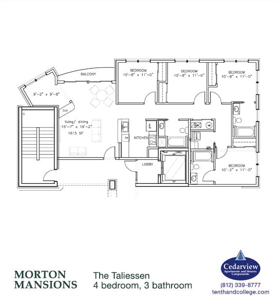 Bloomington Apartment: 532 North Morton Street