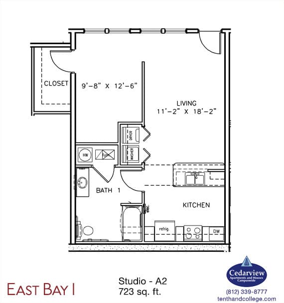 Bloomington Apartment: 2539  Eastgate Lane