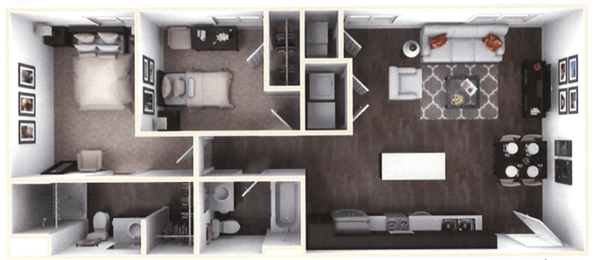 Fort Wayne Apartment: 2917 Westbrook Drive