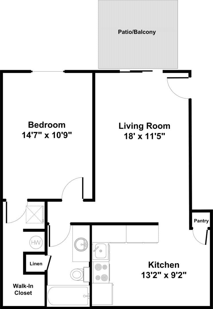St. Louis Apartment: 9920 Merito Drive