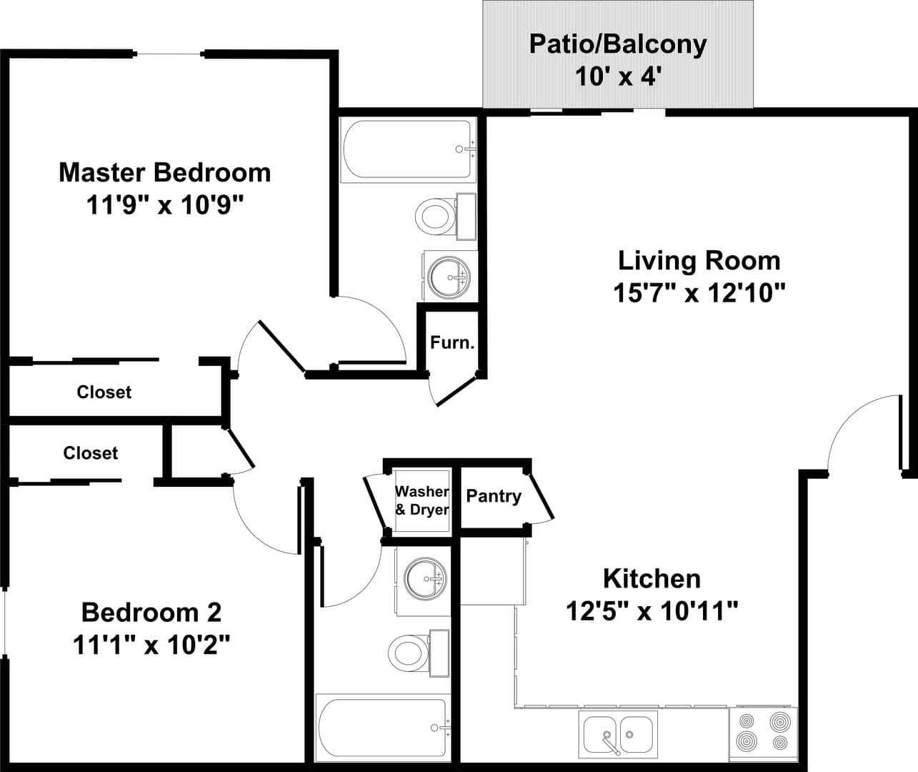 St. Louis Apartment: 1100 Kingbolt Cir Dr.