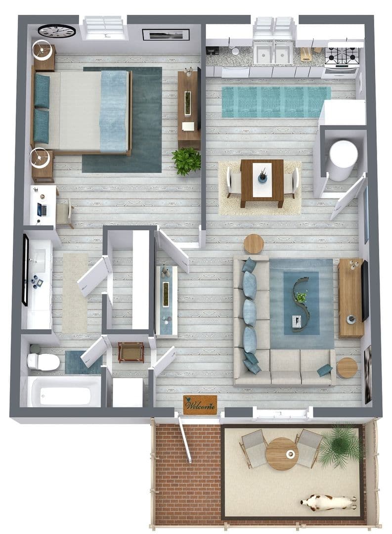 Lubbock Apartment: 5430 50th St