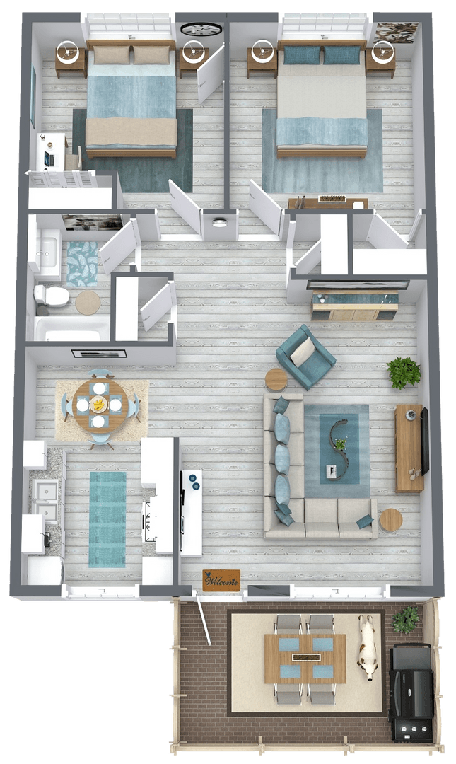 Lubbock Apartment: 5430 50th St