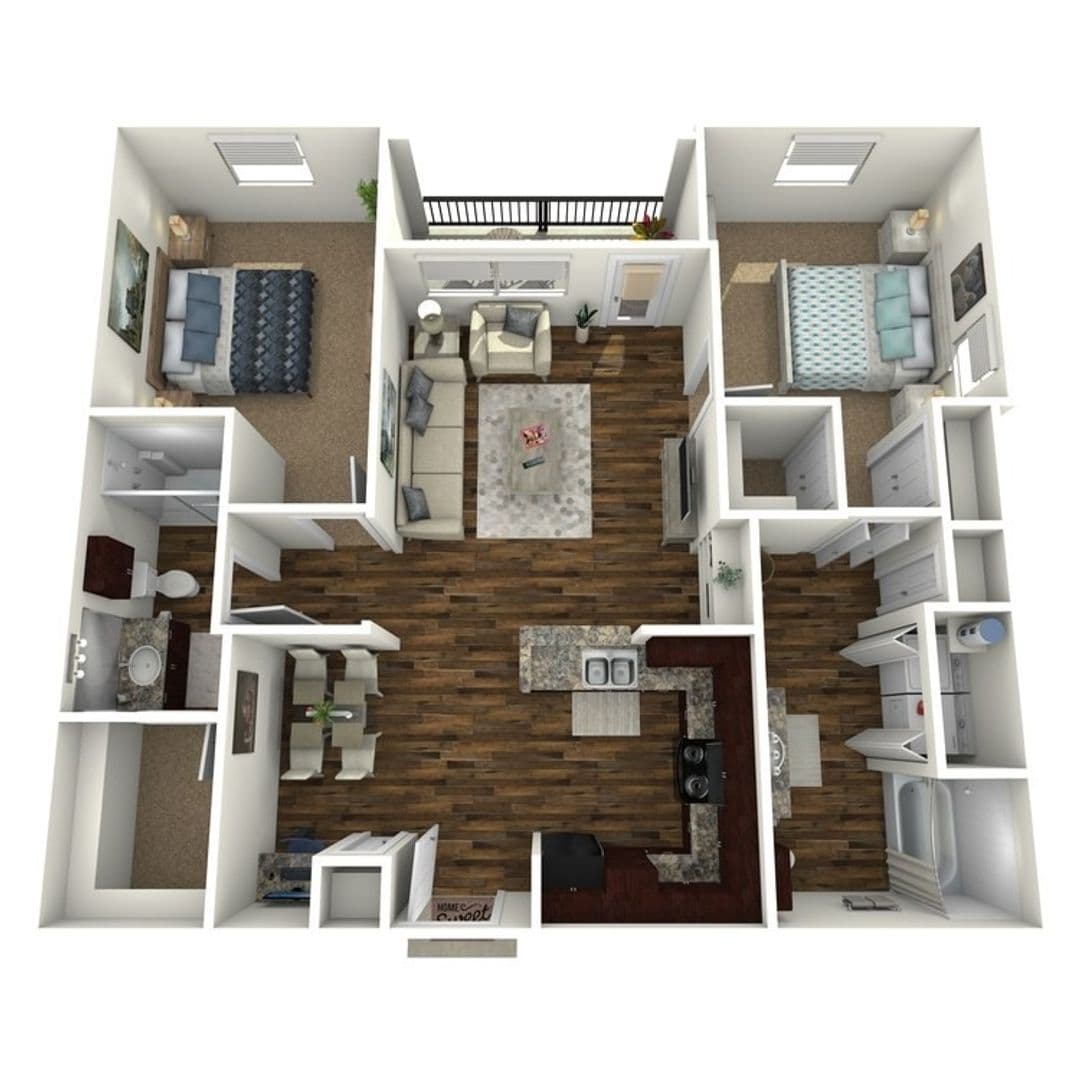 Shenandoah Apartment: 1018 Wellman Road