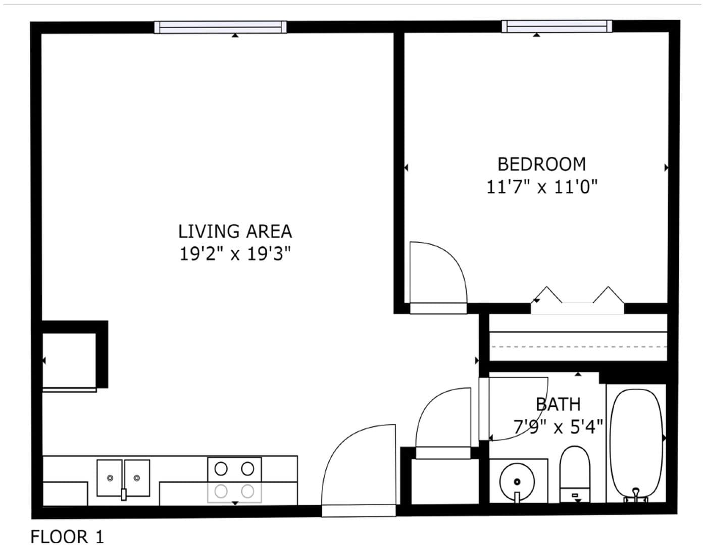 Sioux Falls Apartment: 121 N Cleveland Ave