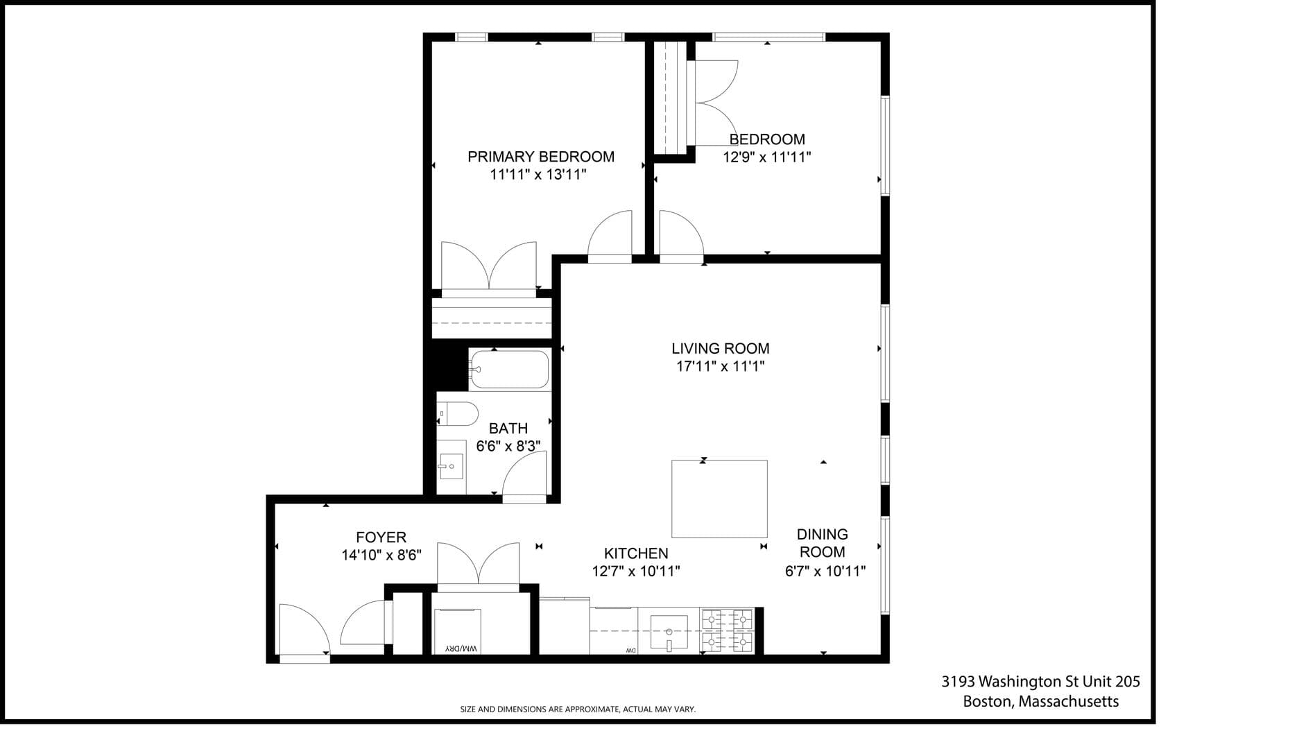 Boston Apartment: 3193 Washington St