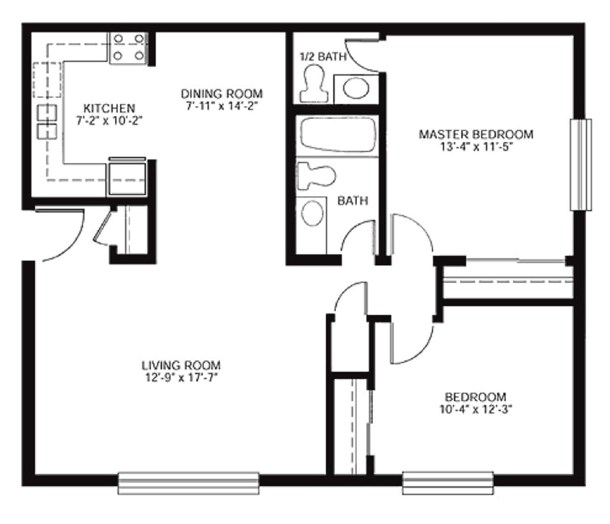 Lincoln Apartment: Chateau LaFleur