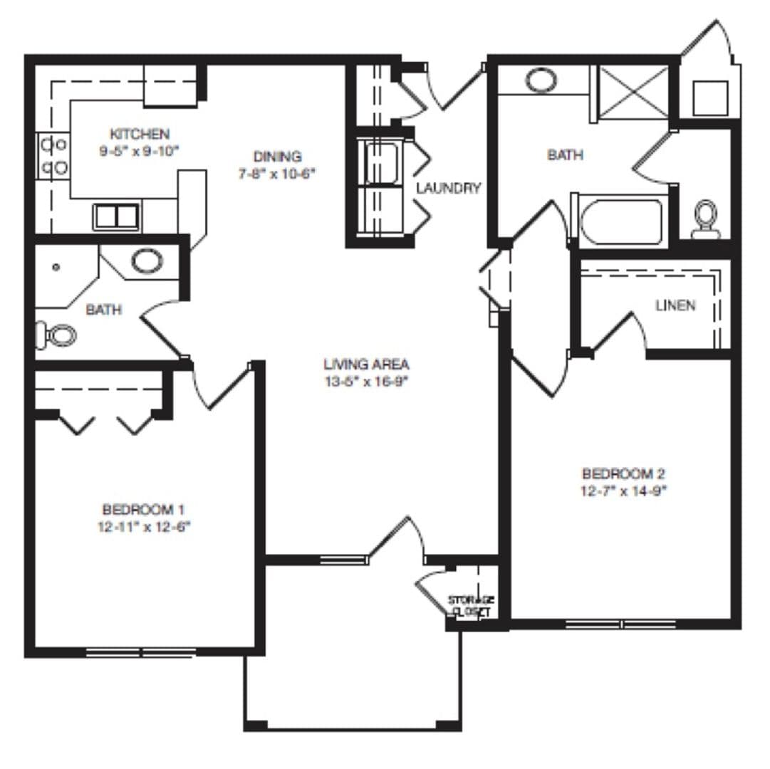 Lincoln Apartment: Chateau La Fleur2