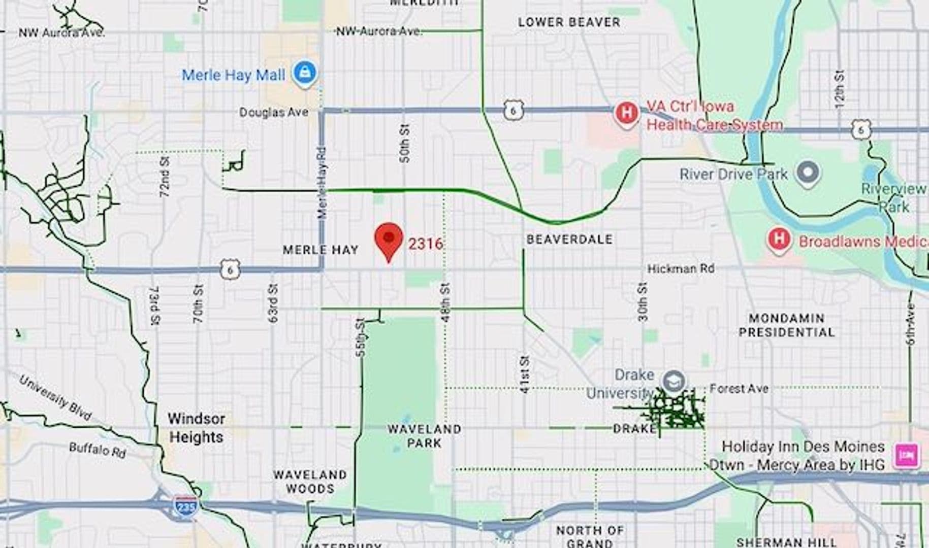Des Moines Multiplex: 5103 Hickman Road