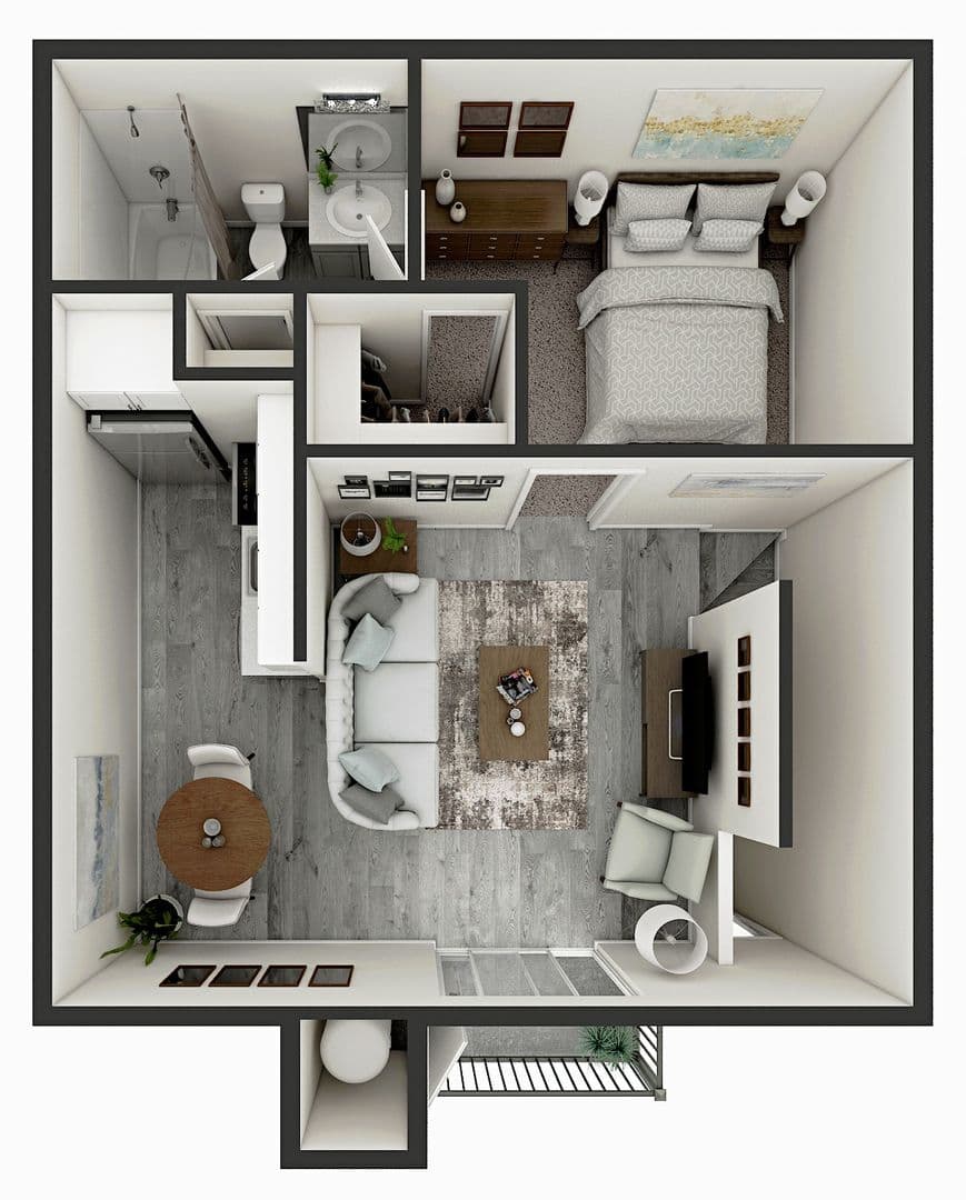 Tulsa Apartment: 7110 South Granite Ave