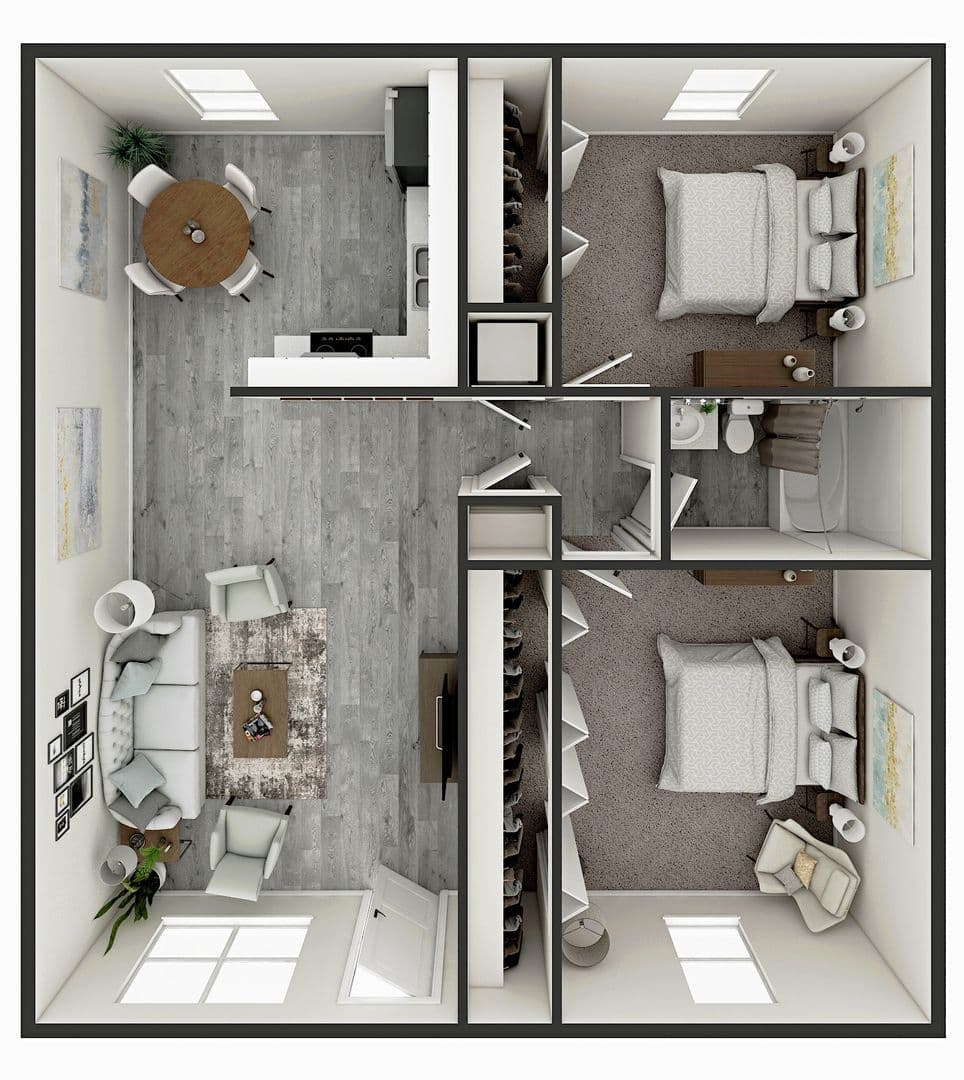 Tulsa Apartment: 717 South 101st East Avenue