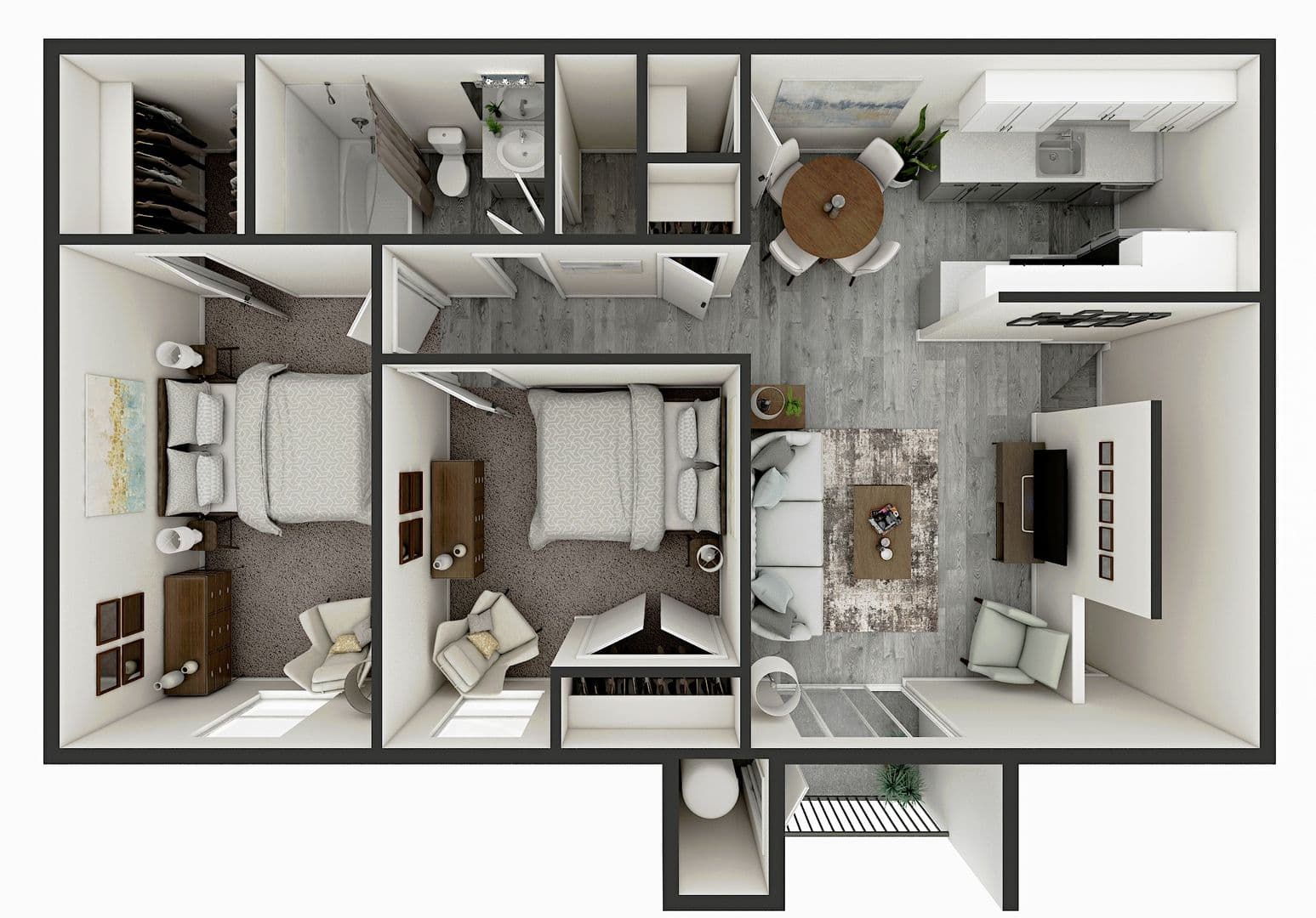 Tulsa Apartment: 7110 South Granite Ave