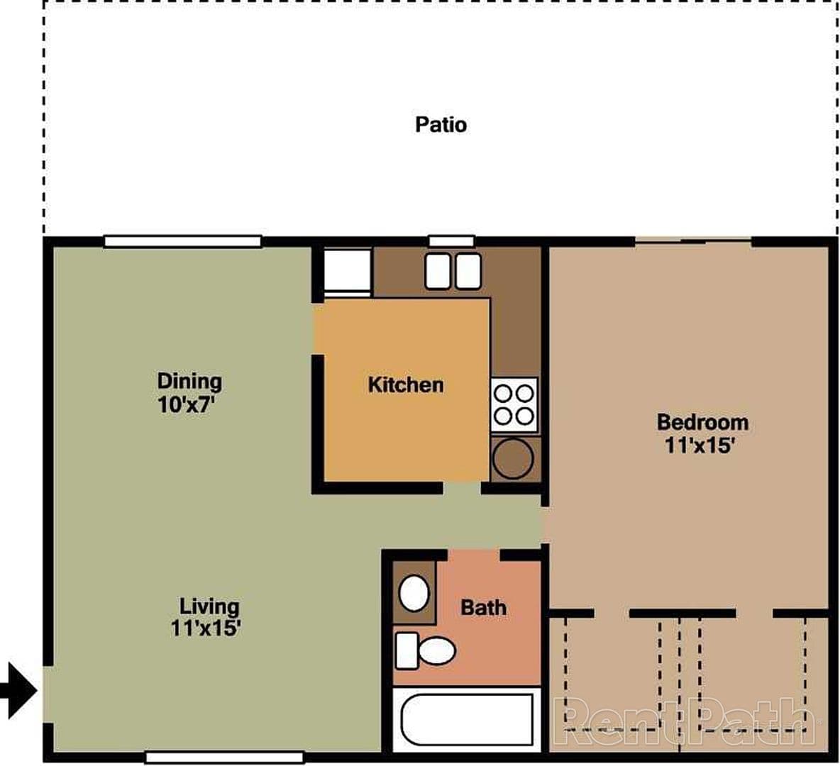 Tulsa Apartment: 2218 East 59th Street