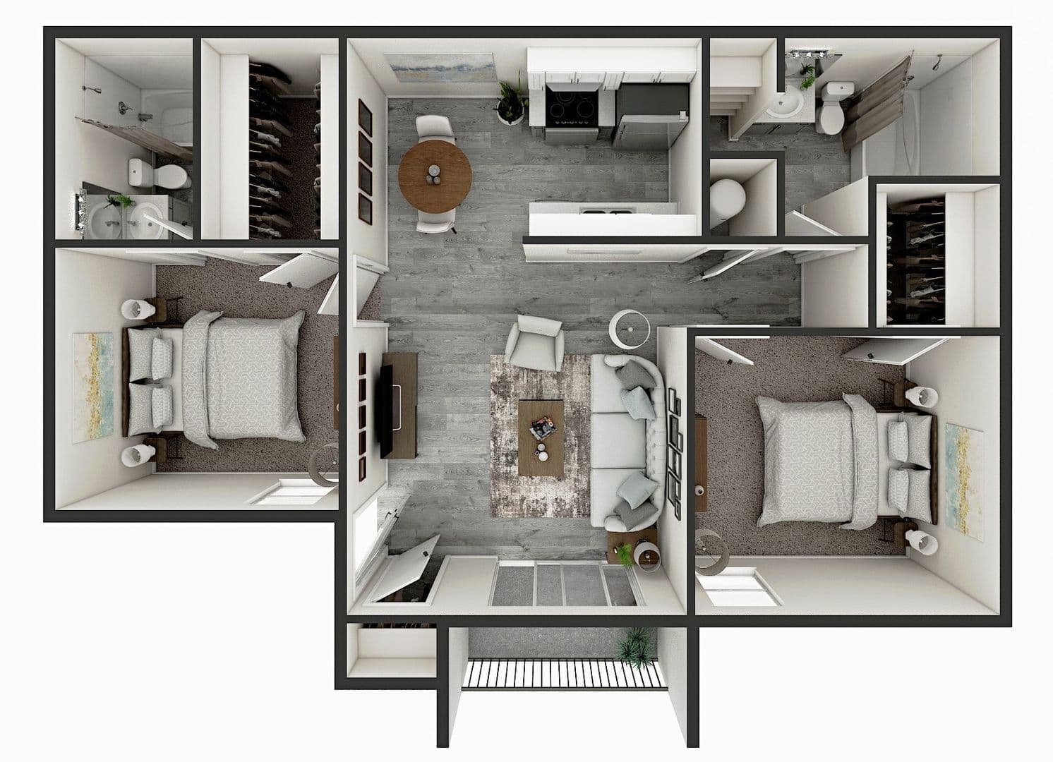 Tulsa Apartment: 4104 S 130th E Avenue