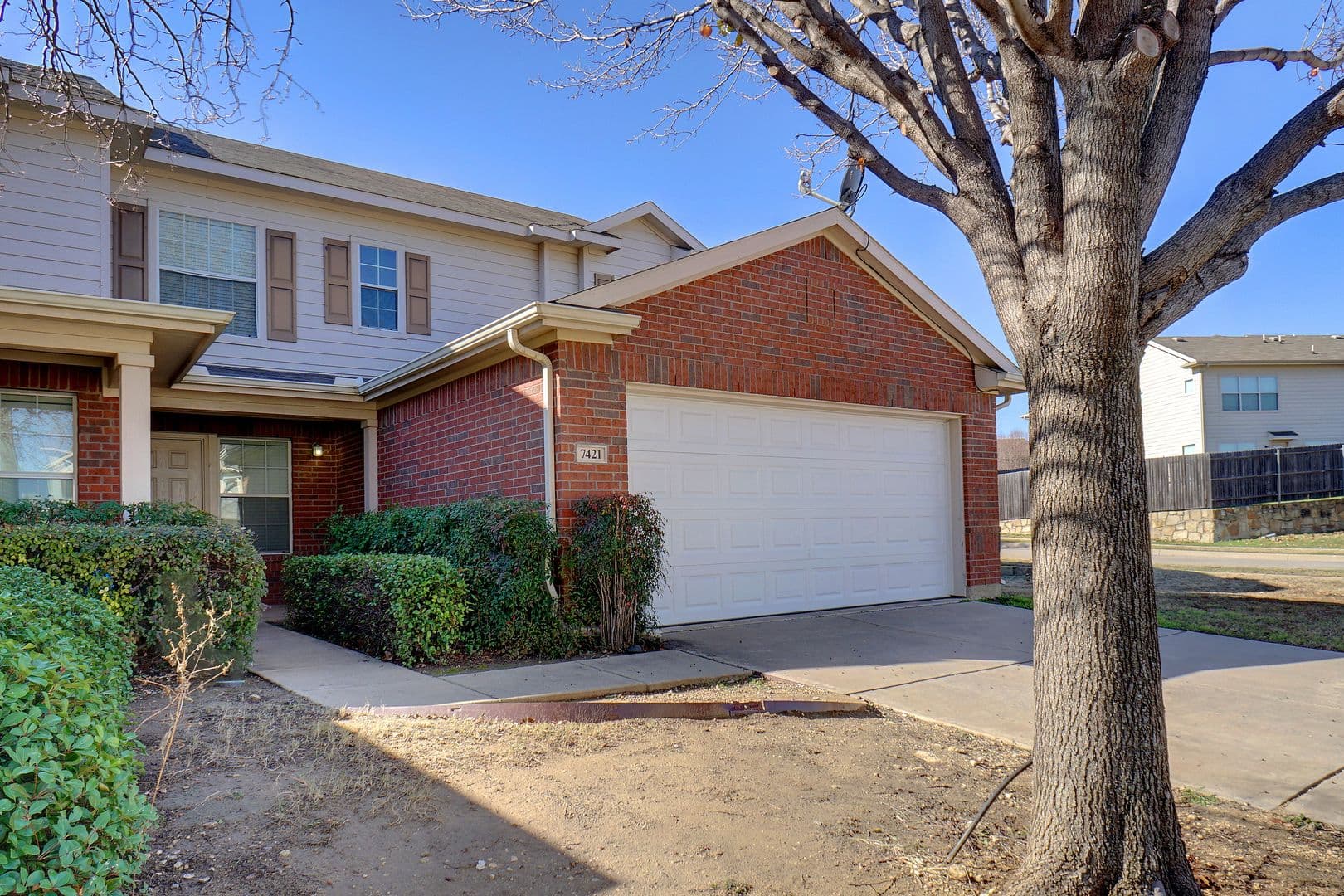Fort Worth Townhome: 7421 Cowhand